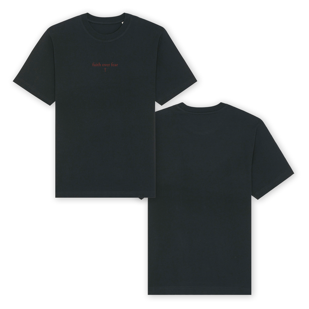 T-shirt "Faith over fear"