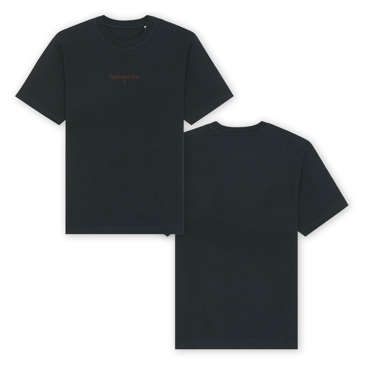 T-shirt "Faith over fear"