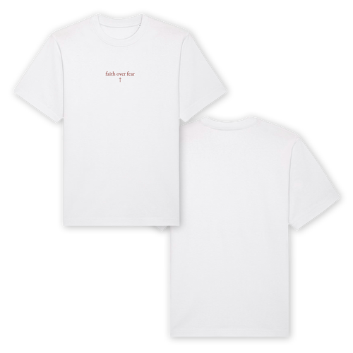 T-shirt "Faith over fear"