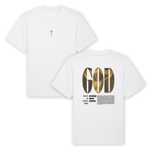 T-shirt "God my Refuge"
