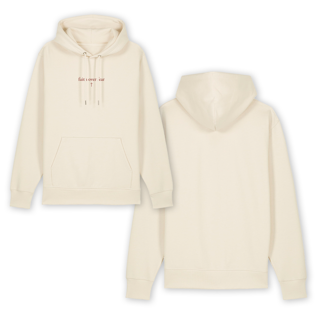Hoodie "Faith over fear"
