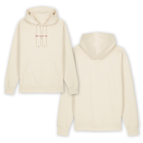 Hoodie "Faith over fear"
