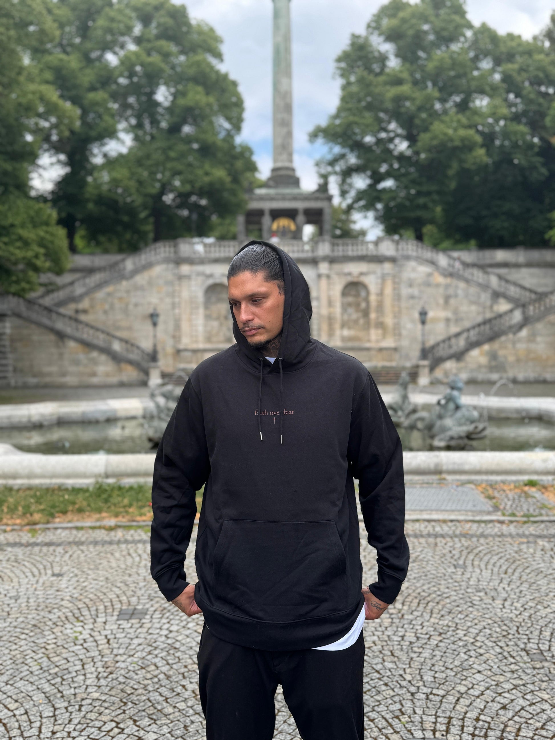 Hoodie "Faith over fear"